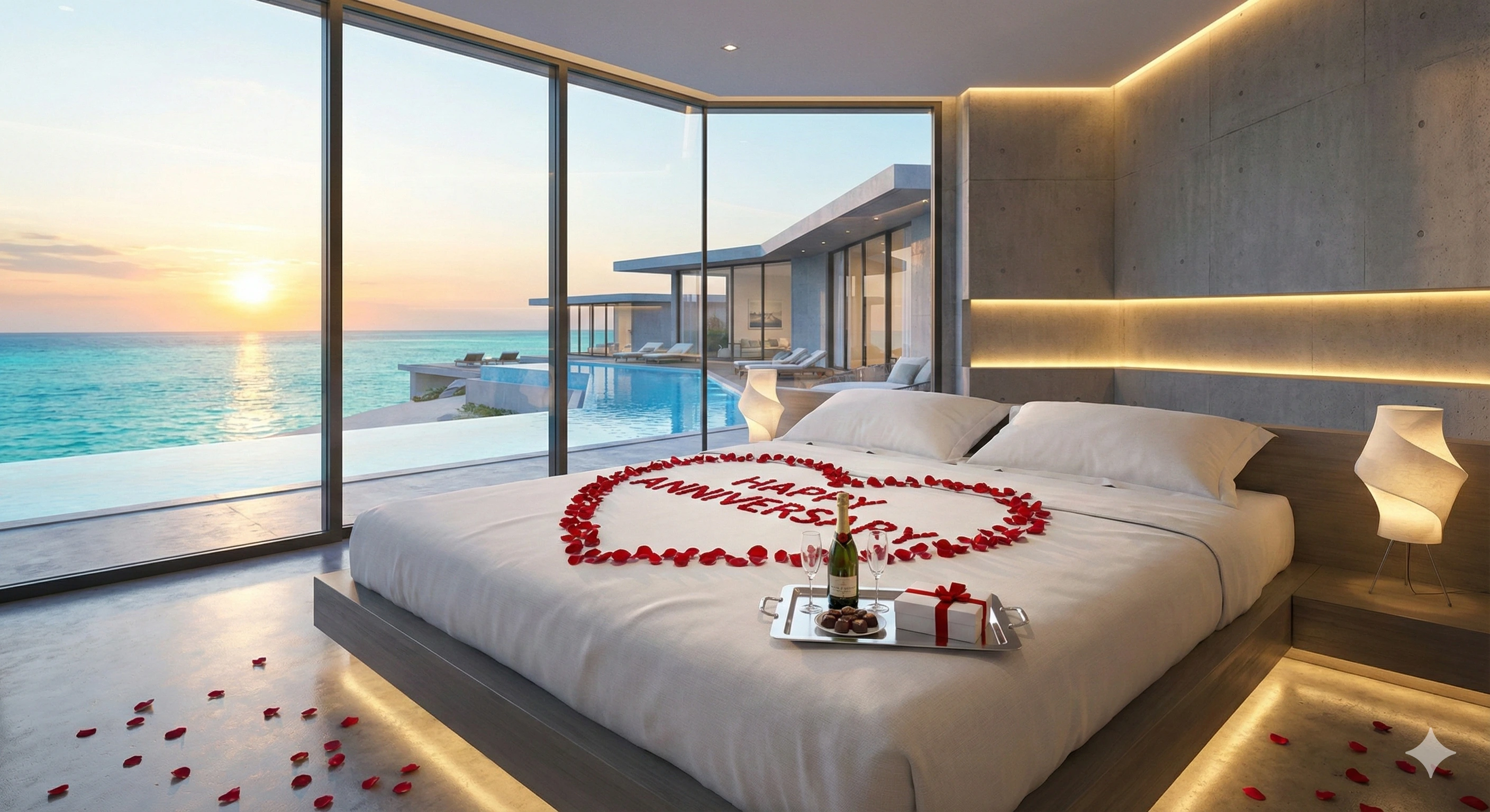 Anniversary Room Decoration