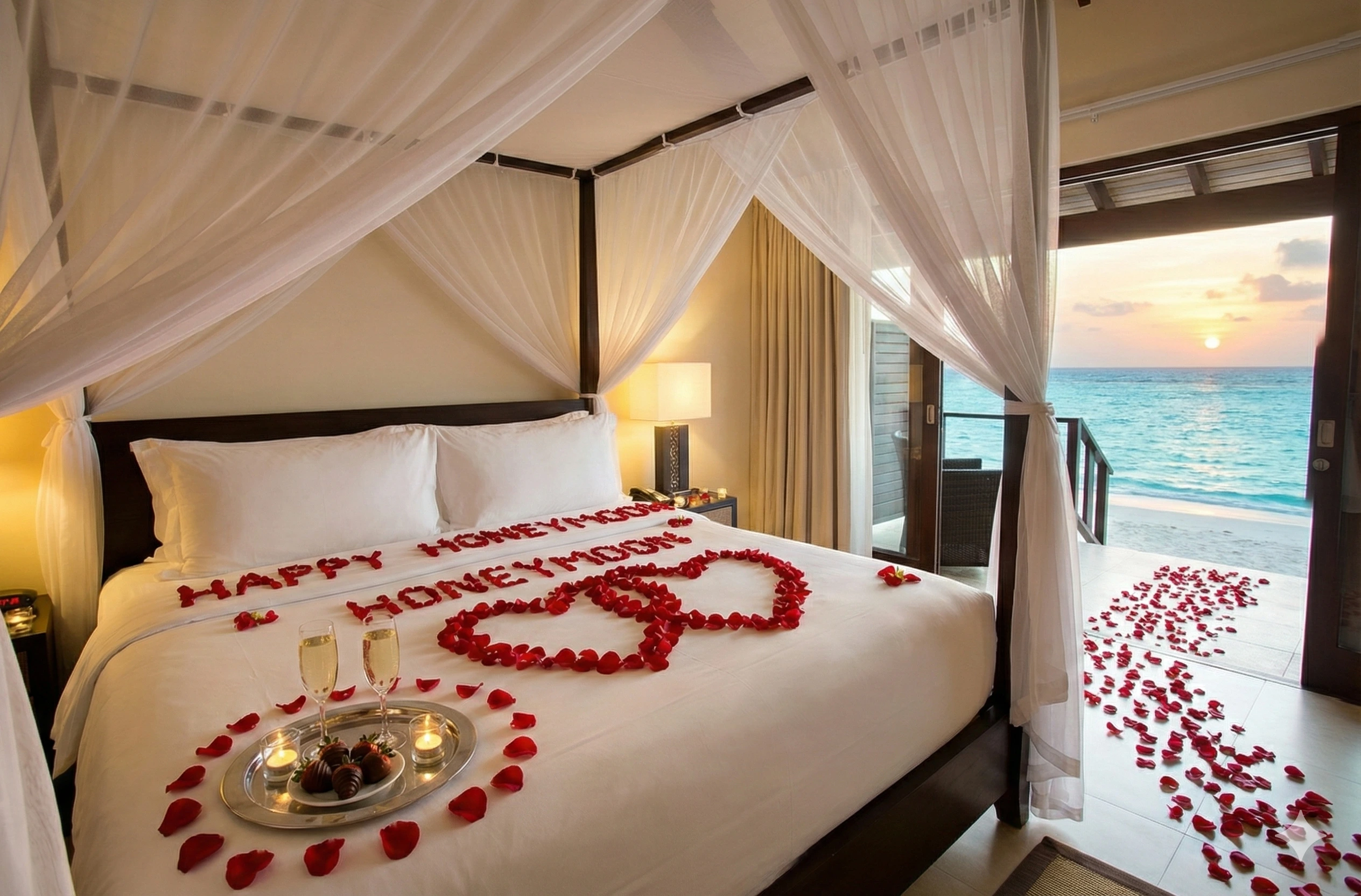 Honeymoon Bedroom Decoration